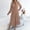 Khaki, variant on Sun Dresses Women Maxi Dress Plus Size 2026 Summer Solid Color V Neck Tie Breathable Regular Fit Date Night Dress for Going Out and Party