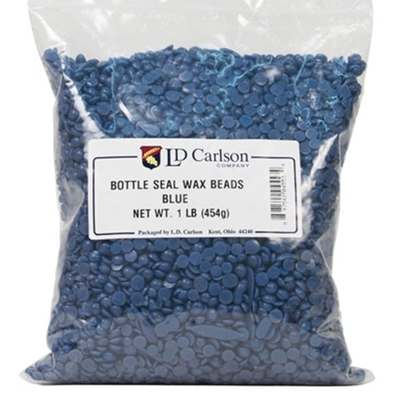 Bottle Seal Wax Beads - Blue