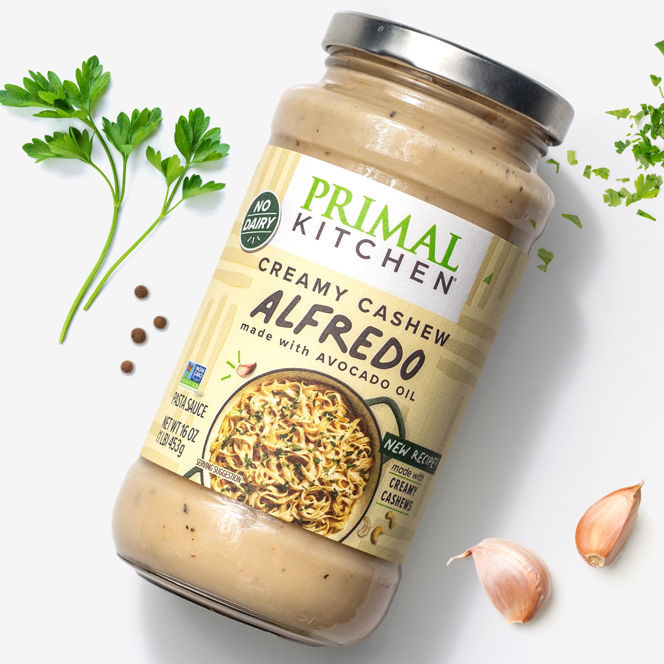 Primal Kitchen Creamy Cashew Alfredo, 16 oz