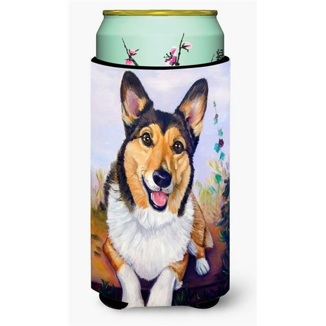 Pembroke Corgi Waiting Grand Garçon Isolateur de Boisson Hugger