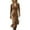 A-Brown61, variant on XIAONU Womens High Waist Ruched Drawstring Skirt Tiered Ruffle High Low Hem Flowy Maxi Skirt