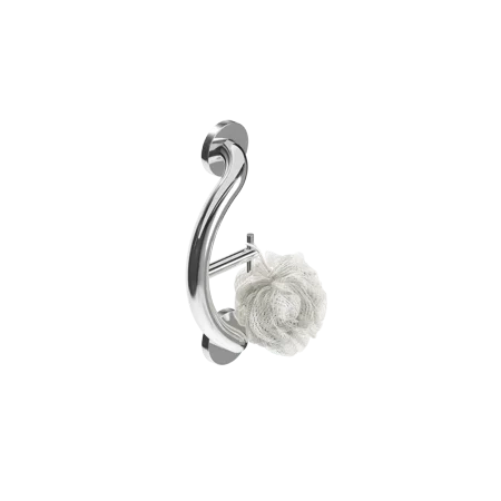 HEALTHCRAFT Towel & Robe Hook, ADA Compliant Grab Bar, Bath And Shower ...