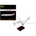 thumbnail image 4 of Airbus A350-900 Commercial Aircraft "Turkish Airlines" White w/Red Tail "Gemini 200" 1/200 Scale Diecast Model Airplane by GeminiJets, 4 of 4