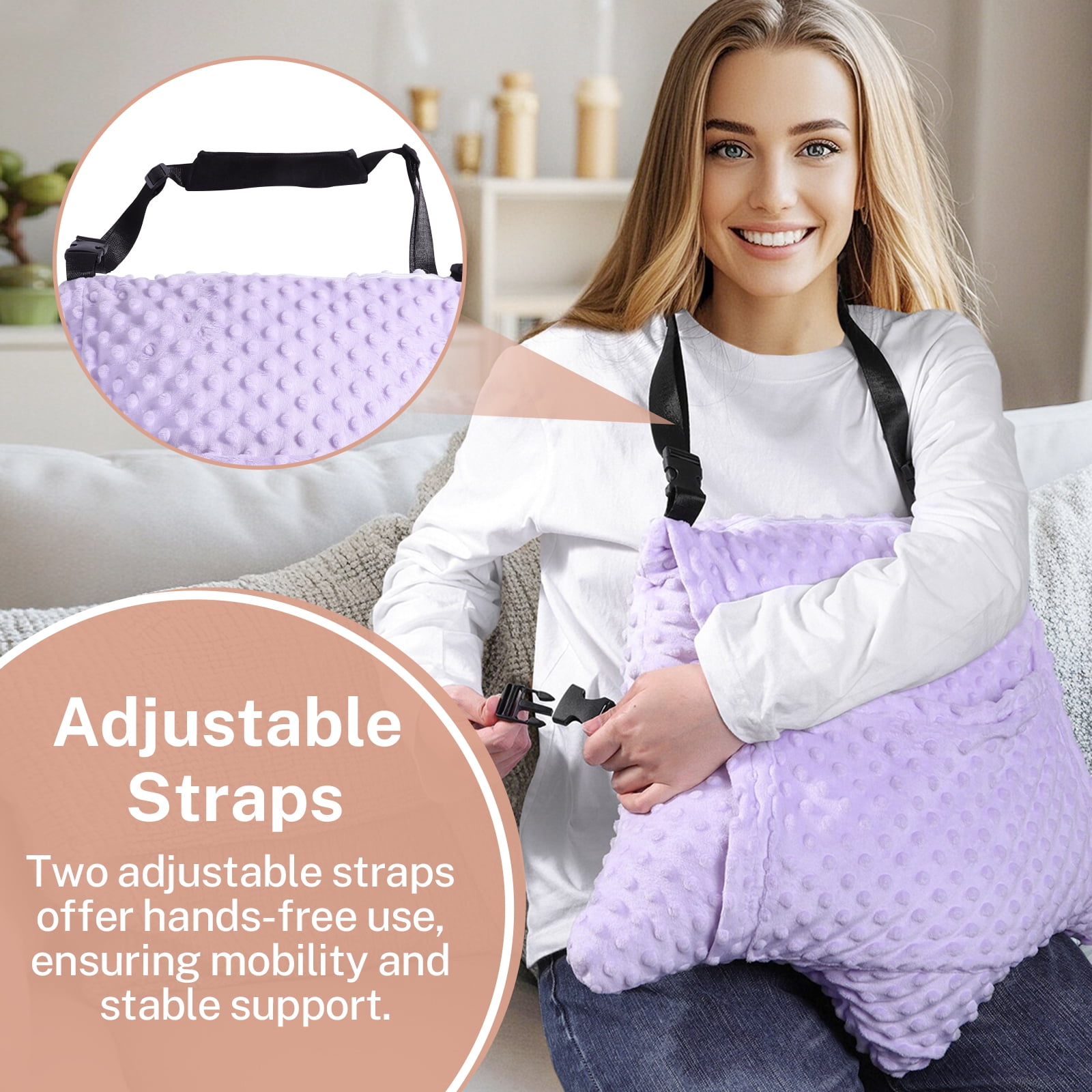 Lefeke Hysterectomy Pillow for Abdominal Surgery Hysterectomy Recovery Must Haves - Hysterectomy Recovery Gifts, Hysterectomy Recovery Products, Hysterectomy Gifts, Tummy Pillow After Hysterectomy