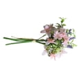 thumbnail image 3 of Paquete de flores artificiales Simulación Decoración floral Oficina en casa Mesa Centro de mesa Ornamento de flores falsas, Rosa claro Monstrate HA7163-02B, 3 of 6