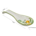 thumbnail image 2 of IH Casa Decor Ceramic Lemon Spoon Rest - Set of 4, 2 of 4