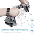 thumbnail image 3 of PUROSUR Quick Dry Hyper-Evaporative Sports Cooling Towels with Neck Wrap, 2 Pack, Rectangular, 2 Count, 3 of 7