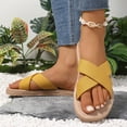 thumbnail image 2 of Ticikt Platform Sandals Women Cute Wedge Espadrilles on Summer Beach Raffia Vacation Sandal Comfortable Open Toe Dressy Shoes, 2 of 8