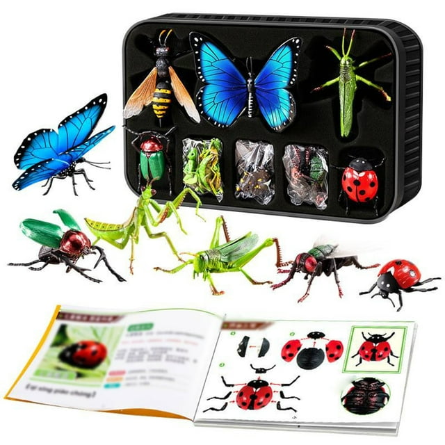 1Pcs And Animal Slot Machine Assembly Realistic DIY 3D Educational Animal Puzzle Models Sensory Children's Three Difficulty