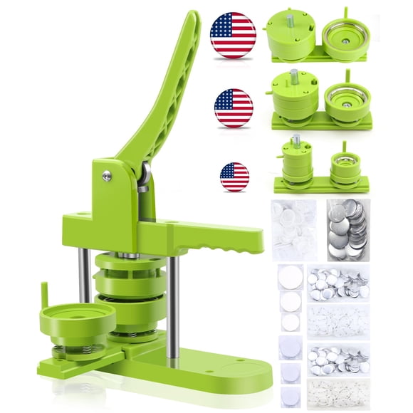 Máquina para hacer chapas Happizza Kit de 1.25/2.25/3 pulgadas