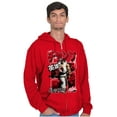 thumbnail image 3 of Retro Kanji Street Fighter Ryu Zip Hoodie Sweatshirt Men Brisco Brands S, 3 of 6