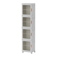 thumbnail image 1 of pitrice Transparent Color Display Cabinet With Gap Interval Adaptable Functionality For Storage Solution 5, 1 of 6