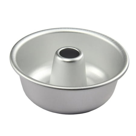 

SIEYIO Aluminum Alloy Round Chiffon Cake Pan Hollow Chimney Cake Molds DIY Baking Mould