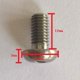 thumbnail image 2 of 5 uds tornillos de cabeza de botón hexagonales kusrkot Tornillo hexagonal M5x12mm TC4, 2 of 4