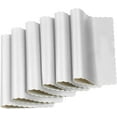 Paper Placemats Disposable Scalloped Edge (White, 50)