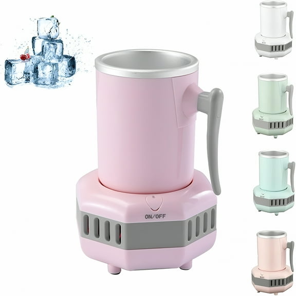 HIBIBUD Quick Cooling Cup, Rapid Drink Water Cooler, Portable Small Coolers, Summer Beverage Cooler, Refrigeration Cup, Travel Beverage Chiller Can Cooler, Mini Fridge Kettle Electric Drink Chiller
