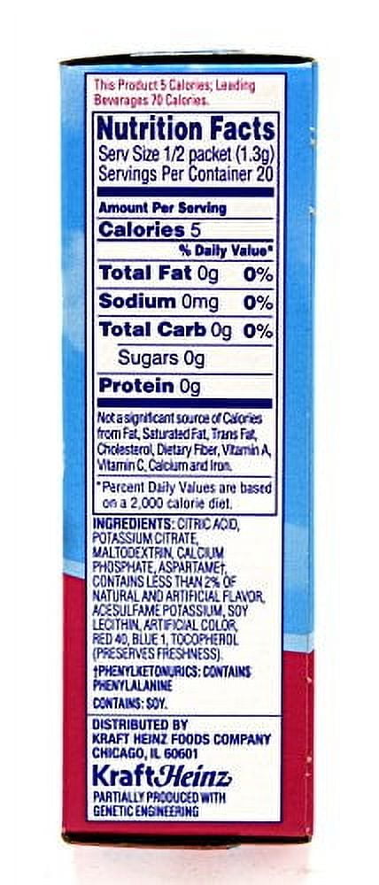 Crystal Light Raspberry Lemonade on the Go Drink Mix (Pack of 5)