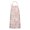 Princess and Swan, variant on Princess and Flower Beige Pattern Apron for Women with Pockets, Cotton Linen Waterproof Adjustable Apron for Kitchen Cooking Gardening BBQ Salon 33"x27"