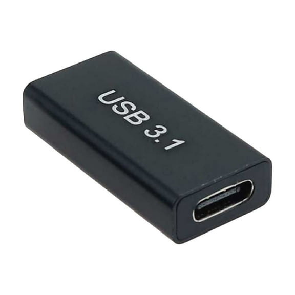 USB 3.0 Coupler to USB C Adapter Connector, USB Type C Female to Female Adapter Extender Supports up to 10Gbps Speed