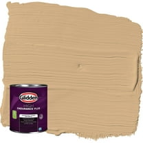 Glidden HEP Cracker Bitz / Beige Semi-Gloss Interior Paint with Primer, 1 Quart