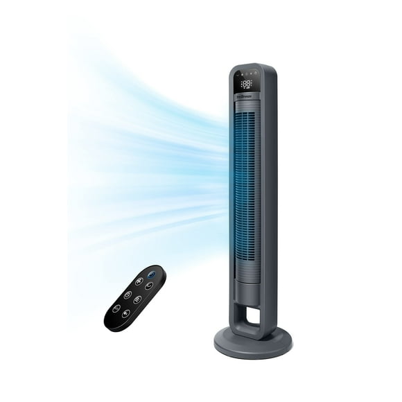 Ventilador de torre OmniBreeze Digital Electric de 40 cm con mando a distancia