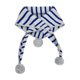 thumbnail image 1 of Bufandas Mujer Moda Invierno Rayas Calidez Bufanda Triangular Bufanda Chal Bola de Pelo Bufandas Mujer Bufandas Poliéster, 1 of 5