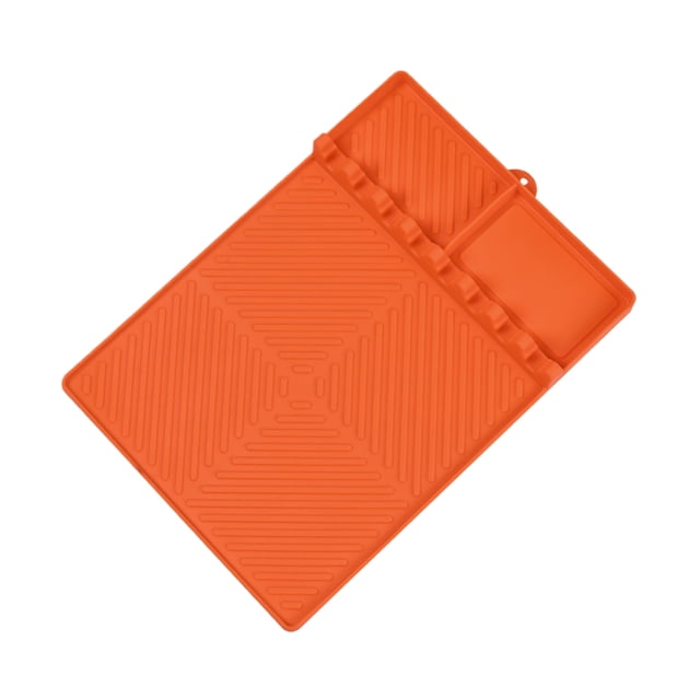 Alfombrilla de limpieza Wosthever para rejilla de barbacoa Naranja grande