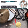 thumbnail image 2 of 2 Sets Traditional Percussion Instrument Gong Cymbal Kids Performance Prop, 2 of 9
