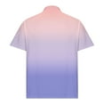 thumbnail image 5 of Awdenio Men Shirts Summer Short Sleeve T-Shirt Casual Relaxed Fit Gradient Shirts for Men, 5 of 6