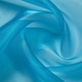 thumbnail image 2 of Zelouf Mirror Organza , Sewing, DIY, Crafts Fabric by the Yard, Turq, 50 Yard, 2 of 4