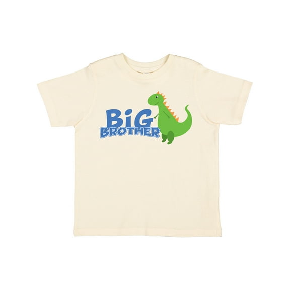 Inktastic Big Brother Green Dinosaur Boys Toddler T-Shirt