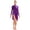 Purple, variant on Women's Lyrical Dance Leotard Dress Shiny Rhinestones Gymnastics Figure Skating Dance Dress Purple M