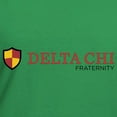 thumbnail image 3 of CafePress - Delta Chi Fraternity Full Color Logo T Shirt - Women's V-Neck Dark T-Shirt, 3 of 4