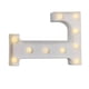 thumbnail image 5 of Ounissouiy Número 3D Visual LED Luz de noche Lámpara de escritorio Fiesta de cumpleaños Regalo para niños Iluminación y accesorios letra L Ounissouiy LED1555-12B, 5 of 5