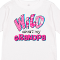 thumbnail image 4 of Inktastic Wild About Grandpa Girls Long Sleeve Toddler T-Shirt, 4 of 5