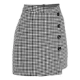 thumbnail image 2 of Shorts Falda , Gabardina Strech ,a Cuadros, 2 of 8
