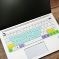 thumbnail image 4 of Rainbow Keyboard Cover Skin Case Protector For Hp 14Inch Stream Laptop, 4 of 8