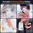 thumbnail image 5 of XIHAMA Compatible with iPhone 14 Pro Max Case with Invisible Magnetic O-Ring Stand Military-Grade Translucent Case for iPhone 14 ProMax 6.7" [Compatible with MagSafe] [Great Grip Feeling], 5 of 9