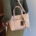 thumbnail image 5 of Trendy casual carrying, fashionable and simple bag feeling, 2025 Spring Korean version single shoulder crossbody bag, new small square hand, 5 of 10