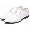 thumbnail image 6 of Dress Shoes for Men Pointed Toe Classic Patent Leather Lace Up Oxford, 6 of 8
