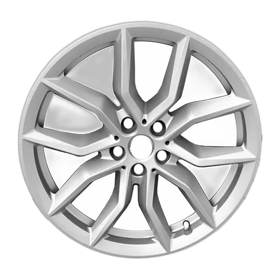 BMW X5 Wheel 2019 19" Factory OEM Silver 6880685