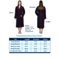 thumbnail image 6 of TowelSelections Women's Soft Plush Robe Fleece Kimono Spa Bathrobe X-Small/Small Black, 6 of 6