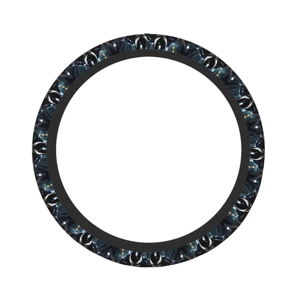 Anime Character Man Elastic Steering Wheel Cover Stylish Neoprene Decorative Car Accessories for Universal Auto