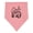 Mauve and Natural, variant on Inktastic Girls Gotta Golf Baby Bandana Bib