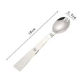 thumbnail image 3 of Portable Folding Tableware Set Stainless Steel Spoon And Fork For Thermos Camping Travel And Other, 3 of 5