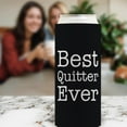 thumbnail image 5 of Retirement Gifts For Men Best Quitter Ever 2-Pack Ultra Slim Can Thermocoolers, 5 of 8