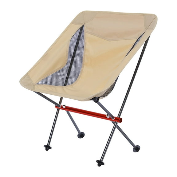 Folding Chair | 7075 Aluminum Alloy | Portable Lazy Backrest | Leisure Home Camp Fishing Chair | 1-Pack