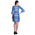thumbnail image 4 of Moomaya Womens Printed Short Dress bell sleeve Shift dresses for women Casual Summer Clothing, 4 of 7