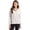 Concrete, variant on LCK00184 Coastline Epic Comfort Recycled Womens Hooded Shirt-Cardinal Red-XXXL