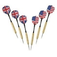 thumbnail image 4 of Hathaway Centerpoint Solid Wood Dartboard & Cabinet Set, 4 of 5